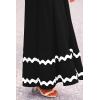imagePRETTYGARDEN Womens 2025 Summer Flowy Maxi Dress Casual Sleeveless Spaghetti Strap Ruffle Beach Long DressesBlack