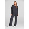 imagePRETTYGARDEN Womens 2 Piece Outfits 2025 Winter Long Sleeve Pullover Tops And Long Pants Lounge Sets TracksuitDark Grey