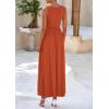 imagePRETTYGARDEN Womens Summer Bodycon Maxi Dress 2025 Sleeveless Ruffle Mermaid Cocktail Wedding Guest Formal Long DressesBrick Red
