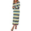 Striped Light Blue