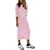Rose Red Stripe