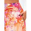imagePRETTYGARDEN Womens 2025 Summer Flowy Wide Leg Palazzo Pants Dressy Casual Elastic High Waisted Pockets Boho Beach TrousersFloral White Multicolored