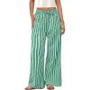 Striped Grey Blue Green