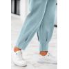 imagePRETTYGARDEN Womens High Waisted Pants Dressy Casual Ankle Length Work Office Trouser Slacks with PocketsAqua Blue