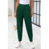 imagePRETTYGARDEN Womens High Waisted Pants Dressy Casual Ankle Length Work Office Trouser Slacks with PocketsDark Green