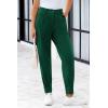 imagePRETTYGARDEN Womens High Waisted Pants Dressy Casual Ankle Length Work Office Trouser Slacks with PocketsDark Green
