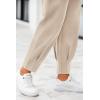 imagePRETTYGARDEN Womens High Waisted Pants Dressy Casual Ankle Length Work Office Trouser Slacks with PocketsLight Khaki