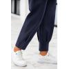 imagePRETTYGARDEN Womens High Waisted Pants Dressy Casual Ankle Length Work Office Trouser Slacks with PocketsNavy