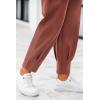 imagePRETTYGARDEN Womens High Waisted Pants Dressy Casual Ankle Length Work Office Trouser Slacks with PocketsRust Red