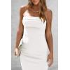imagePRETTYGARDEN Womens Summer Bodycon Maxi Tube Dress Ribbed Strapless Side Slit Long Going Out Casual Elegant Party DressesWhite
