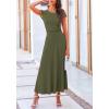 imagePRETTYGARDEN Two Piece Skirt Set for Women 2025 Summer Spring Dressy Casual Knit Travel Vacation Matching Lounge OutfitsArmy Green