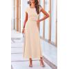 imagePRETTYGARDEN Two Piece Skirt Set for Women 2025 Summer Spring Dressy Casual Knit Travel Vacation Matching Lounge OutfitsBeige