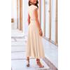 imagePRETTYGARDEN Two Piece Skirt Set for Women 2025 Summer Spring Dressy Casual Knit Travel Vacation Matching Lounge OutfitsBeige