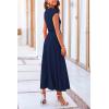 imagePRETTYGARDEN Two Piece Skirt Set for Women 2025 Summer Spring Dressy Casual Knit Travel Vacation Matching Lounge OutfitsDark Blue