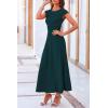 imagePRETTYGARDEN Two Piece Skirt Set for Women 2025 Summer Spring Dressy Casual Knit Travel Vacation Matching Lounge OutfitsDark Green