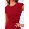 imagePRETTYGARDEN Two Piece Skirt Set for Women 2025 Summer Spring Dressy Casual Knit Travel Vacation Matching Lounge OutfitsRed