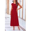 imagePRETTYGARDEN Two Piece Skirt Set for Women 2025 Summer Spring Dressy Casual Knit Travel Vacation Matching Lounge OutfitsRed