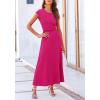 imagePRETTYGARDEN Two Piece Skirt Set for Women 2025 Summer Spring Dressy Casual Knit Travel Vacation Matching Lounge OutfitsRose Red