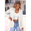 imagePRETTYGARDEN Womens Spring Fall Business Casual Blazers Long Sleeve Notch Lapel Trendy Work Office Blazer Jackets OuterwearWhite