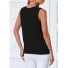 imagePRETTYGARDEN Sweater Vest Women 2025 Spring Summer Casual Lightweight Knit Sleeveless Button Down Tank Tops Trendy ClothesBlack