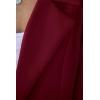 imagePRETTYGARDEN Womens 2025 Spring Fall Long Blazer Jackets Long Sleeve Lapel Pockets Loose Fit Work Casual Blazers OuterwearWine Red