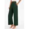 imagePRETTYGARDEN Womens Wide Leg Pants Dressy High Waisted Business Casual Work Office Suit Palazzo Pant TrousersDark Green