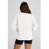 imagePRETTYGARDEN Womens 2025 Spring Fall Fashion Full Zip Up Sweatshirt Long Sleeve Loose Fit Trendy Casual Jacket with PocketsWhite