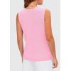 imagePRETTYGARDEN Womens 2025 Summer Sweater Vest Sleeveless Knit Cardigan Button Down Tank Tops Trendy Business Casual OutfitsLight Pink