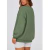 imagePRETTYGARDEN Womens Fall Fashion Oversized Sweatshirts Casual Crewneck Long Sleeve Graphic Pullover Tops ShirtMist Green