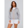 imagePRETTYGARDEN Womens Zip Up Hoodie Sweatshirt Y2K Fall Fashion Clothes Long Sleeve Loose Fit Pockets Casual Trendy JacketGrey