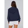 imagePRETTYGARDEN Womens Zip Up Hoodie Sweatshirt Y2K Fall Fashion Clothes Long Sleeve Loose Fit Pockets Casual Trendy JacketNavy