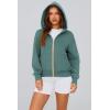 imagePRETTYGARDEN Womens Zip Up Hoodie Sweatshirt Y2K Fall Fashion Clothes Long Sleeve Loose Fit Pockets Casual Trendy JacketSage Green