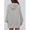 imagePRETTYGARDEN Womens Oversized Hoodie 2025 Spring Sweatshirt Long Sleeve Loose Trendy Outfits Casual Cute Pullover TopsGrey