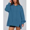 imagePRETTYGARDEN Womens Oversized Hoodie 2025 Spring Sweatshirt Long Sleeve Loose Trendy Outfits Casual Cute Pullover TopsGrey Blue
