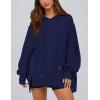 imagePRETTYGARDEN Womens Oversized Hoodie 2025 Spring Sweatshirt Long Sleeve Loose Trendy Outfits Casual Cute Pullover TopsNavy