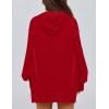 imagePRETTYGARDEN Womens Oversized Hoodie 2025 Spring Sweatshirt Long Sleeve Loose Trendy Outfits Casual Cute Pullover TopsRed