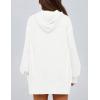 imagePRETTYGARDEN Womens Oversized Hoodie 2025 Spring Sweatshirt Long Sleeve Loose Trendy Outfits Casual Cute Pullover TopsWhite