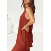 imagePRETTYGARDEN Womens 2 Piece Lounge Set 2025 Summer Casual Loose Tank Top Wide Leg Pants Matching Travel Outfits TracksuitBrick Red