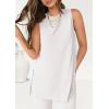 imagePRETTYGARDEN Womens 2 Piece Lounge Set 2025 Summer Casual Loose Tank Top Wide Leg Pants Matching Travel Outfits TracksuitWhite
