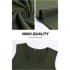 imagePRETTYGARDEN Sleeveless Tank Wide Leg One Piece Jumpsuits 2025 Spring Summer Travel Airport Outfits Casual Pants RompersArmy Green
