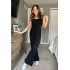 imagePRETTYGARDEN Sleeveless Tank Wide Leg One Piece Jumpsuits 2025 Spring Summer Travel Airport Outfits Casual Pants RompersBlack