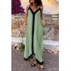 imagePRETTYGARDEN Womens 2025 Summer Maxi Dress Sleeveless V Neck Spaghetti Strap Flowy Elegant Holiday Party DressesGreen
