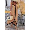 imagePRETTYGARDEN Womens 2025 Summer Maxi Dress Sleeveless V Neck Spaghetti Strap Flowy Elegant Holiday Party DressesKhaki