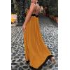 imagePRETTYGARDEN Womens 2025 Summer Maxi Dress Sleeveless V Neck Spaghetti Strap Flowy Elegant Holiday Party DressesYellow