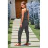 imagePRETTYGARDEN Womens Summer Casual One Piece Jumpsuits Spaghetti Strap Pants Romper 2025 Spring Vacation Resort OutfitsGrey