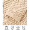 imagePRETTYGARDEN Womens Knit Cardigan Sweaters Fall Fashion Long Sleeve Open Front Button Down Trendy Casual Sweater JacketBeige