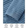 imagePRETTYGARDEN Womens Knit Cardigan Sweaters Fall Fashion Long Sleeve Open Front Button Down Trendy Casual Sweater JacketMist Blue
