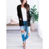 imagePRETTYGARDEN Womens Open Front Cardigan Sweaters Fall Fashion Button Down Cable Knit Chunky Winter Outerwear CoatsBlack