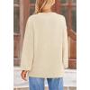 imagePRETTYGARDEN Womens Winter Sweaters Casual Crew Neck Long Sleeve Pullover Ribbed Knit Loose Fit Sweater TopsBeige