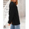 imagePRETTYGARDEN Womens Winter Sweaters Casual Crew Neck Long Sleeve Pullover Ribbed Knit Loose Fit Sweater TopsBlack